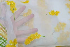TENDINO ORGANZA FANTASIA MIMOSE