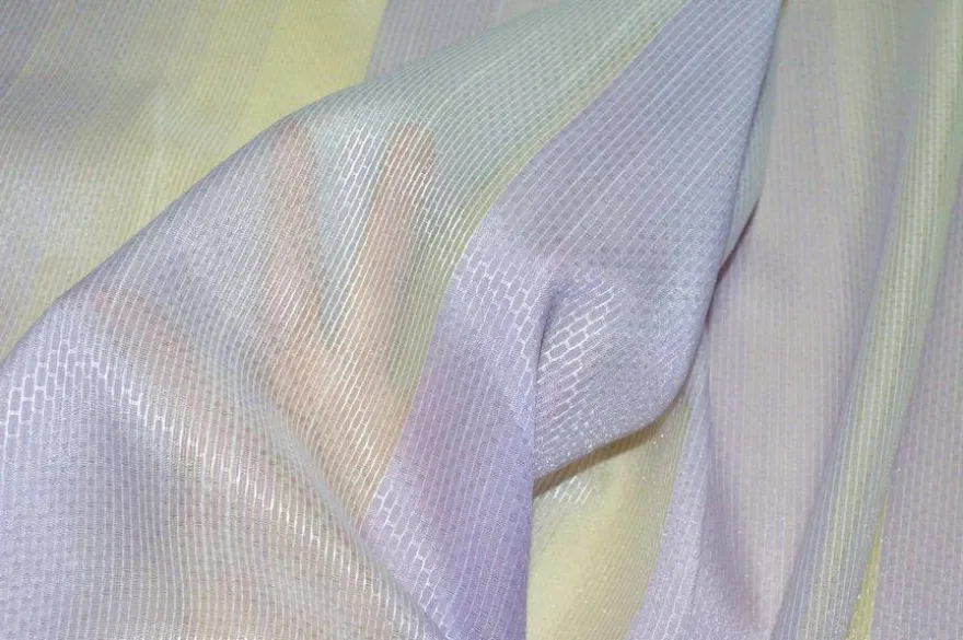 TENDINO ORGANZA FASCIATO LILLA