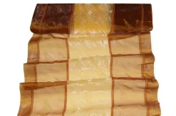 TENDINO ORGANZA ORO CANGIANTE OCRA