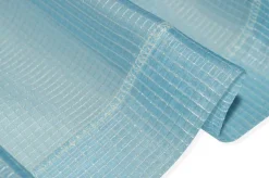 TENDINO ORGANZA QUADRETTO AZZURRO