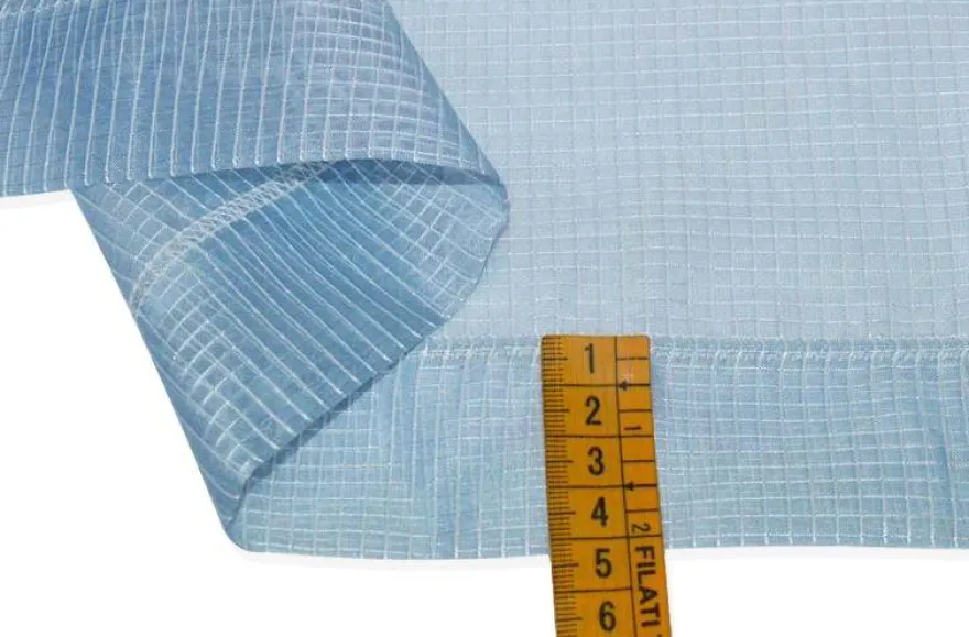 TENDINO ORGANZA QUADRETTO CARTA DA ZUCCHERO