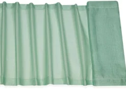 TENDINO ORGANZA QUADRETTO VERDE
