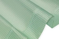 TENDINO ORGANZA QUADRETTO VERDE