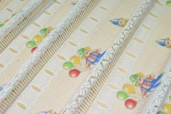 TENDINO RICAMATO DISEGNO CLOWN
