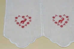 TENDINO TIROLESE CUORE CERVO ROSSO ALTEZZE CM 90, 150