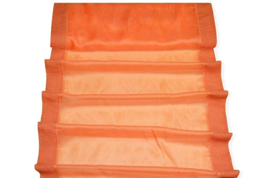 TENDINO VELO ARANCIO CON INSERTO IN CINIGLIA
