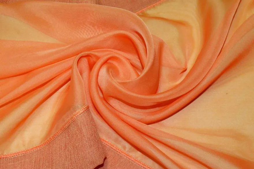 TENDINO VELO ARANCIO CON INSERTO IN CINIGLIA