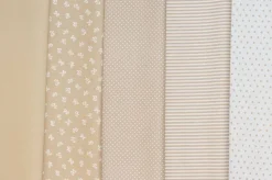 TESSUTI COORDINATI PIQUET MILLE RIGHE BEIGE