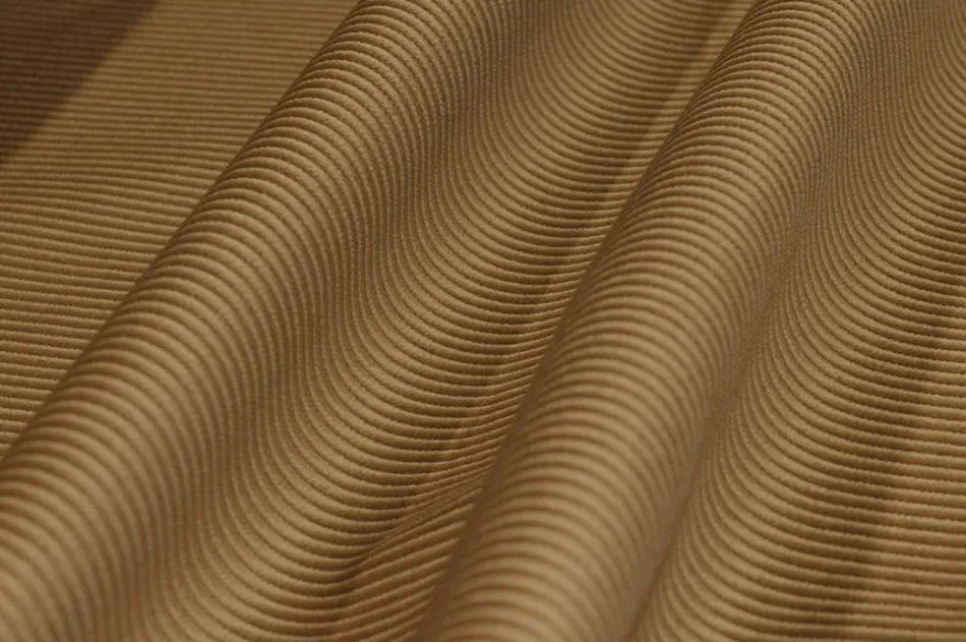 TESSUTO A COSTE 450 RIGHE PURO COTONE BEIGE