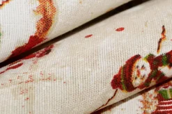 TESSUTO ARREDO FANTASIA BABBO NATALE