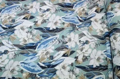 TESSUTO ARREDO FANTASIA FLOREALE AZZURRA