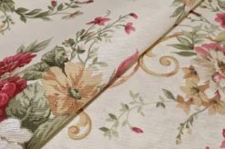 TESSUTO ARREDO FANTASIA FLOREALE BEIGE