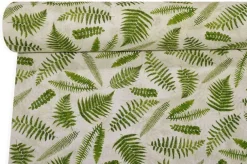TESSUTO ARREDO FANTASIA FOGLIE FELCE