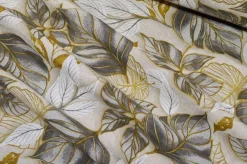 TESSUTO ARREDO FANTASIA FOLIAGE GRIGIO