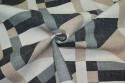TESSUTO ARREDO FANTASIA GEOMETRICA MODERNA