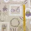 TESSUTO ARREDO FANTASIA LAVANDA