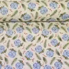 TESSUTO ARREDO FANTASIA NATALE PALLINE BLU
