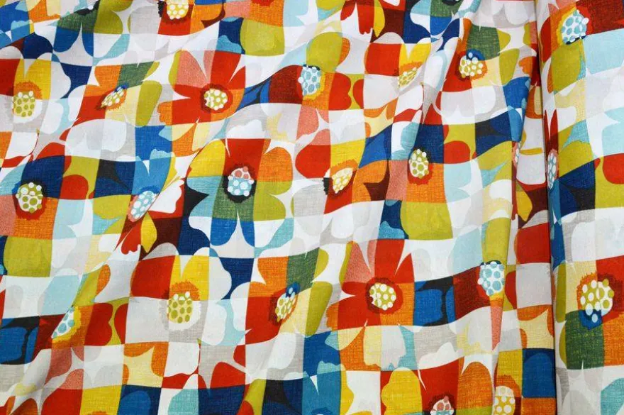 TESSUTO ARREDO FANTASIA SISSY MULTICOLOR
