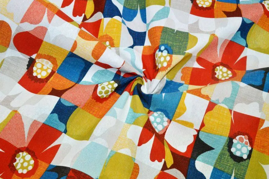 TESSUTO ARREDO FANTASIA SISSY MULTICOLOR