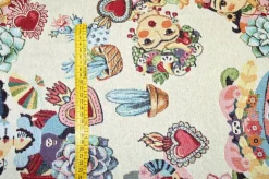 TESSUTO ARREDO GOBELIN FANTASIA FRIDA