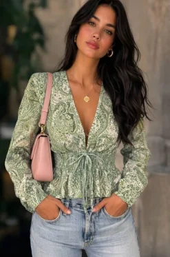 TESSUTO BATISTA PURO COTONE FANTASIA ROSA E VERDE
