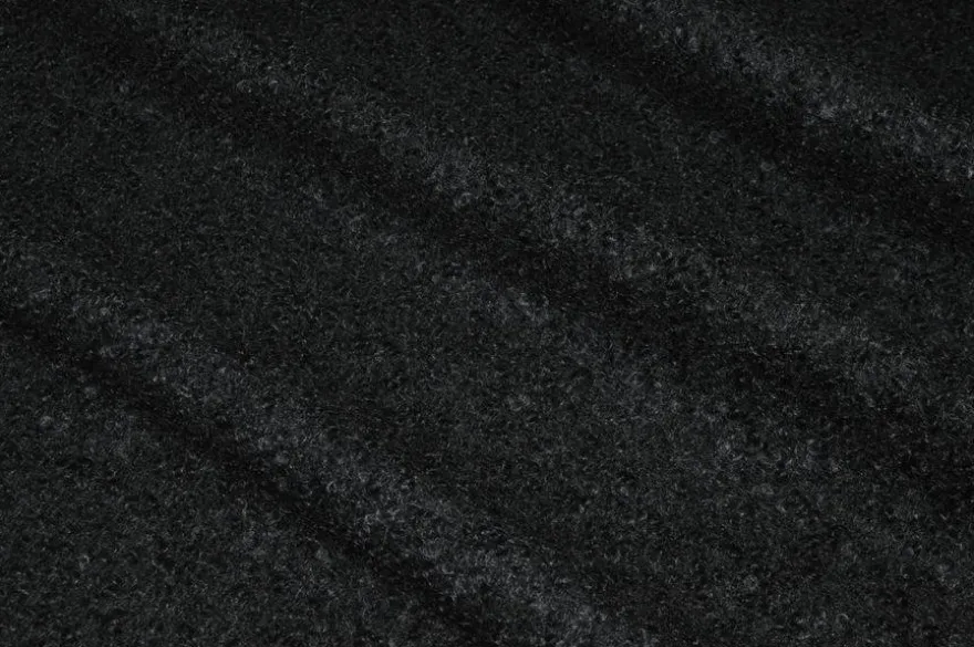 TESSUTO BOUCLE PURA LANA NERO