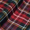 TESSUTO CAMICERIA LEGGERO PURO COTONE TARTAN ROSSO