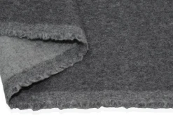 TESSUTO CAPPOTTO DOUBLE MISTO CASHMERE GRIGIO MEDIO/CHIARO