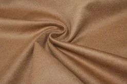 TESSUTO CAPPOTTO DOUBLE PURA LANA DI CAMMELLO ORIGINALE