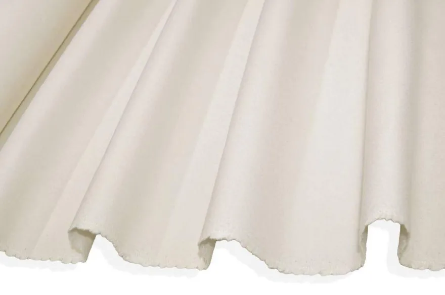 TESSUTO CAPPOTTO DOUBLE PURA LANA PANNA