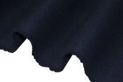 TESSUTO CAPPOTTO DOUBLE PURA LANA BLU NOTTE