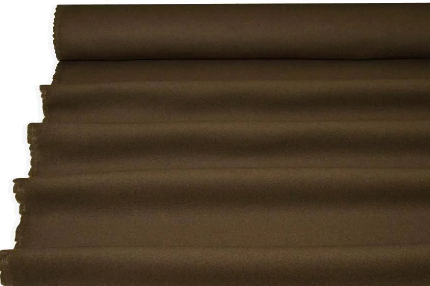 TESSUTO CAPPOTTO DOUBLE PURA LANA COLOR SOTTOBOSCO