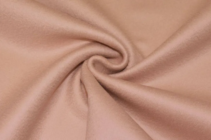 TESSUTO CAPPOTTO DOUBLE PURA LANA ROSA ANTICO