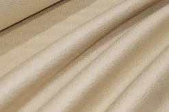 TESSUTO CAPPOTTO DOUBLE PURO CASHMERE ZIBELLINATO BEIGE