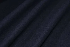 TESSUTO CAPPOTTO EFFETTO LANA COTTA BLU