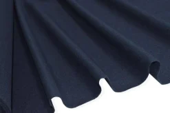 TESSUTO CAPPOTTO PURA LANA BLU NOTTE