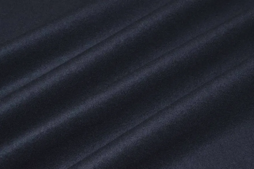 TESSUTO CAPPOTTO PURA LANA BLU NOTTE