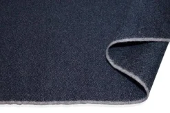 TESSUTO CAPPOTTO PURA LANA COLOR JEANS