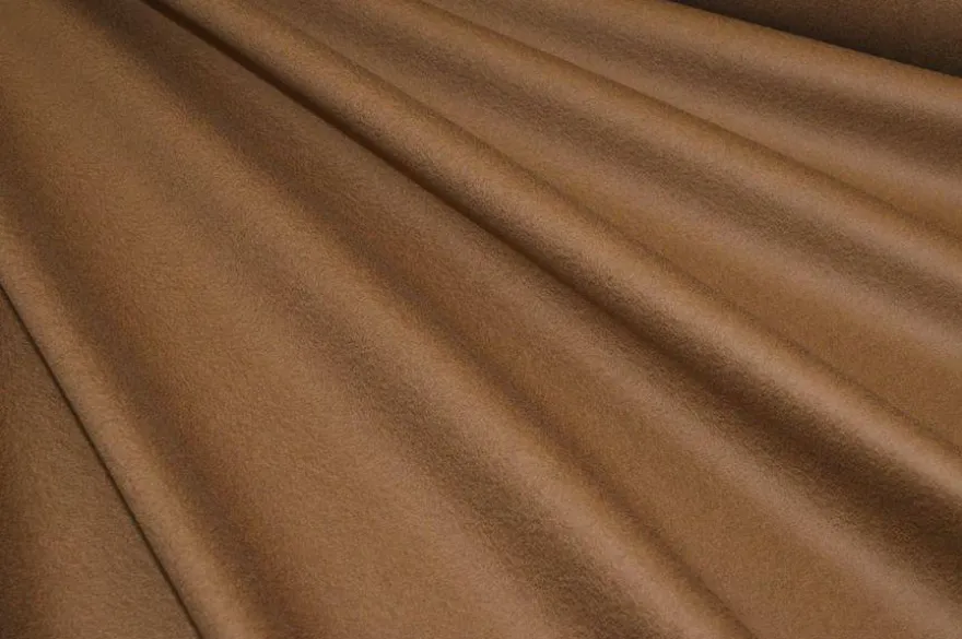 TESSUTO CAPPOTTO PURA LANA COLOR CAMMELLO
