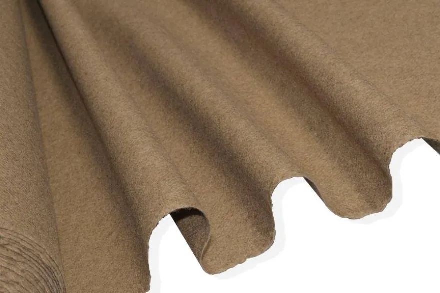 TESSUTO CAPPOTTO PURA LANA COLOR SUGHERO