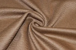 TESSUTO CAPPOTTO PURO CASHMERE ZIBELLINATO COLOR CAMMELLO