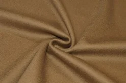 TESSUTO CAPPOTTO PURO CASHMERE ZIBELLINATO CAMMELLO