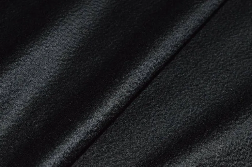 TESSUTO CAPPOTTO PURO CASHMERE NERO