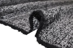 TESSUTO CAPPOTTO TWEED BIANCO E NERO