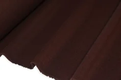 TESSUTO CAPPOTTO VELOUR MISTO LANA MARRONE CALDO