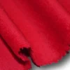TESSUTO CAPPOTTO VELOUR PURA LANA VERGINE ROSSO