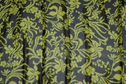 TESSUTO CHIFFON PURA VISCOSA FANTASIA FLOREALE LIME