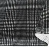TESSUTO CINIGLIA STRETCH PRINCIPE DI GALLES BIANCO NERO
