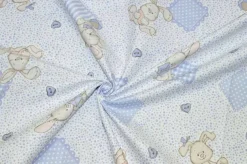 TESSUTO COTONE CONIGLIO FANTASIA 78