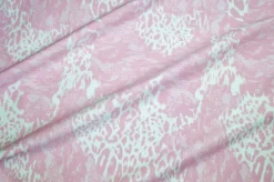 TESSUTO COTONE FANTASIA MACULATA ROSA